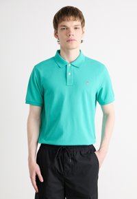 GANT REGULAR FIT - Polotričko - lagoon blue
