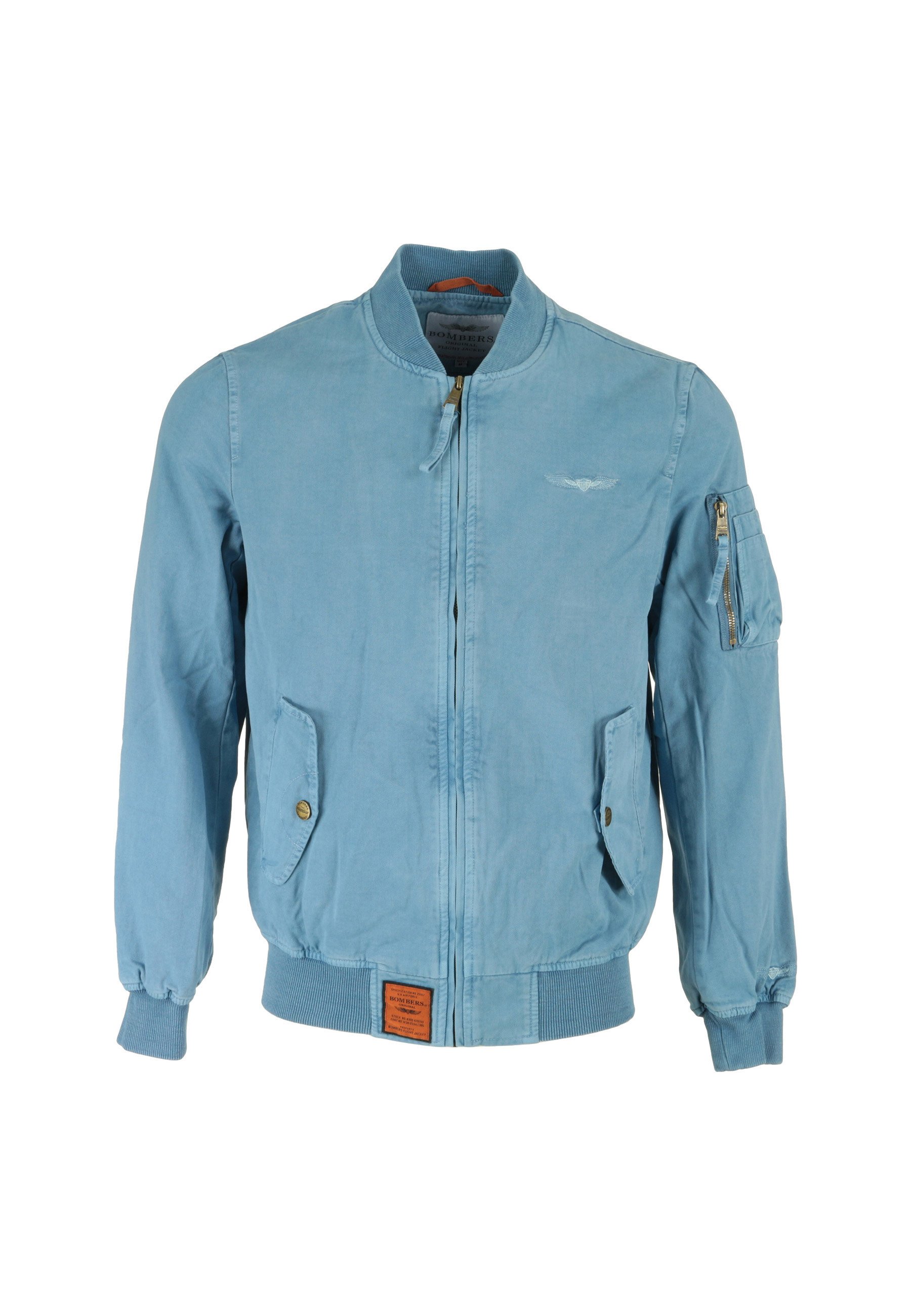 Blouson Bomber Homme Zalando Bombers Bomber Jacket Denim Blue