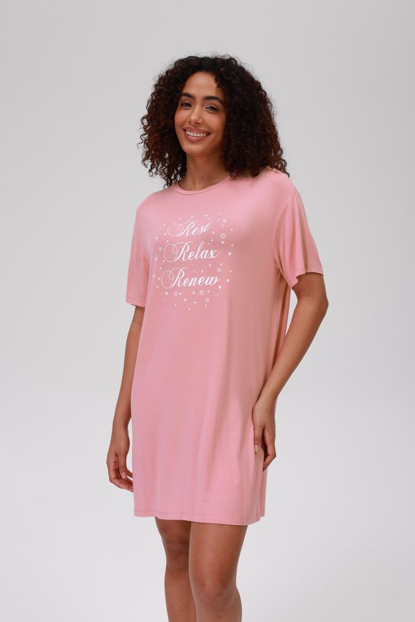 Nightie - dusty rose2