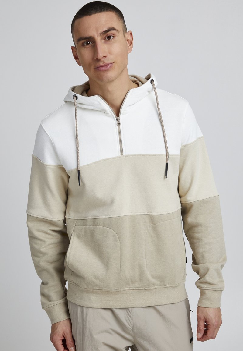 Blend BHPullover - Mikina s kapucňou - snow white