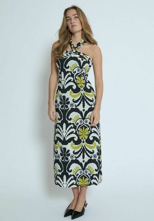 DSNORI HALTERNECK PRINT - Freizeitkleid - p gardenia print