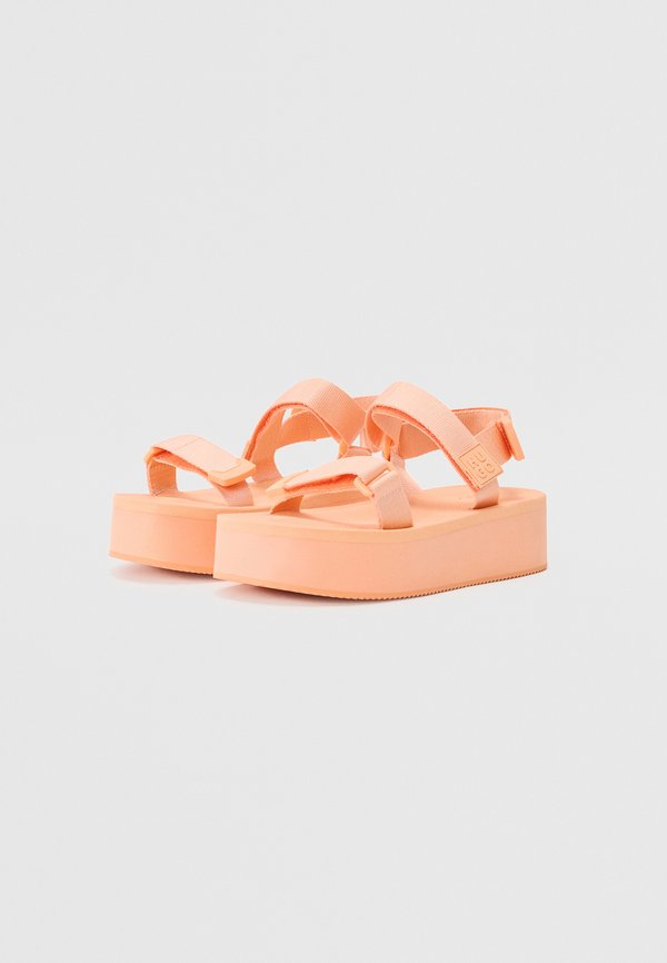 ZARALYN - Ankle cuff sandals - bright orange4