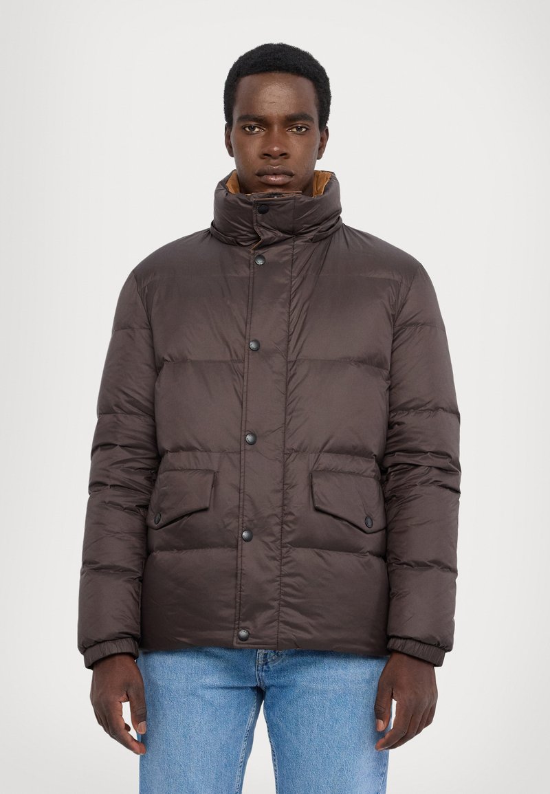 Yves Salomon SHORT TWO TONE REVERSIBLE JACKET - Gewatteerde jas ...