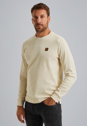 MIT LANGEN ÄRMELN - Top s dlouhým rukávem - bone white