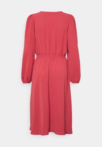 ONLY ONLMETTE V NECK SMOCK DRESS - Vestido de dia - mauvewood