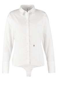 BUSINESS BODYSTLYE SLIM - Blúzka so zapínaním na gombíky - white