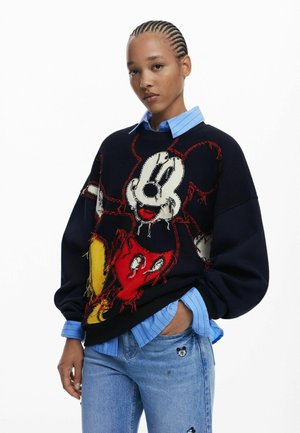 Desigual MICKEY THREAD - Sweatshirt - black