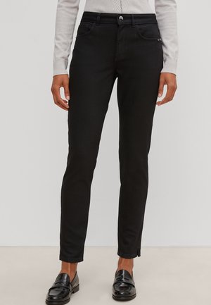 comma, ZIERSTEINEN - Slim fit jeans - schwarz
