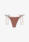 - BIKINI BOTTOMS - Bas de bikini - mottled brown