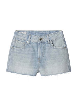 Kratke hlače iz džinsa - light blue rigid denim