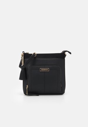 ZIP POCKET MESSENGER - Across body bag - black