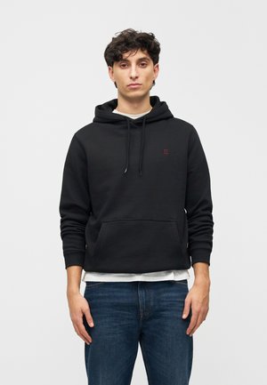 CORE CONTRAST HOODIE - Sweat à capuche - black
