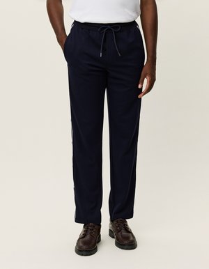 STERLING BASKETBALL - Träningsbyxor - dark navy blue