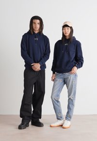 Tommy Jeans HOODIE UNISEX - Felpa - dark night navy