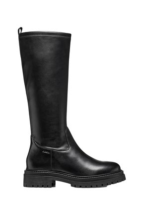 Botas con plataforma - schwarz