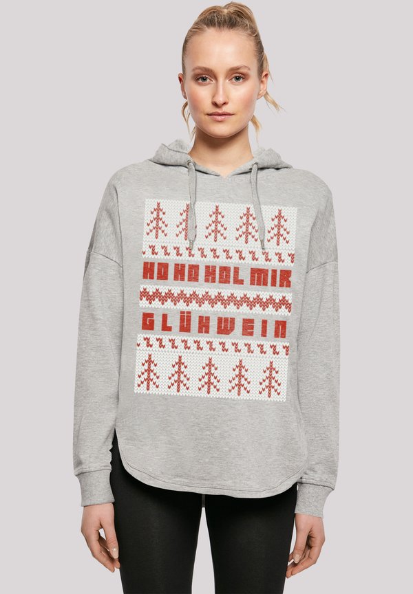 HO HO HOL MIR GLÜHWEIN WEIHNACHTEN - Kapuzenpullover