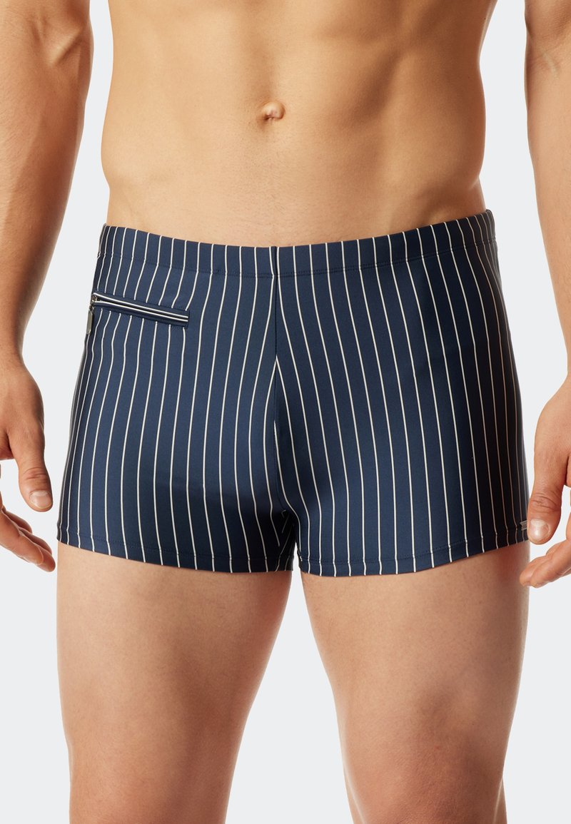 Schiesser NAUTICAL CASUAL - Plavkové kalhotky  - admiral