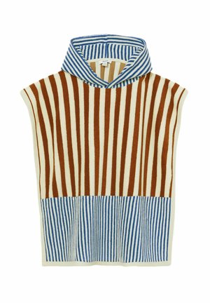 REISS RAY TOWELLING STRIPE HOODED CAPE - Cape - multi