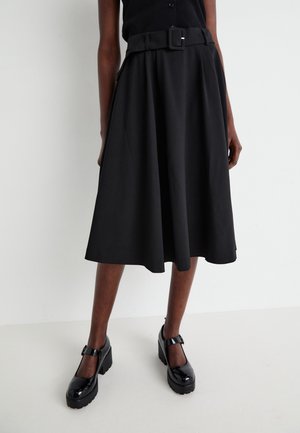 Vero Moda VMTARISA SKIRT - A-line skirt - black