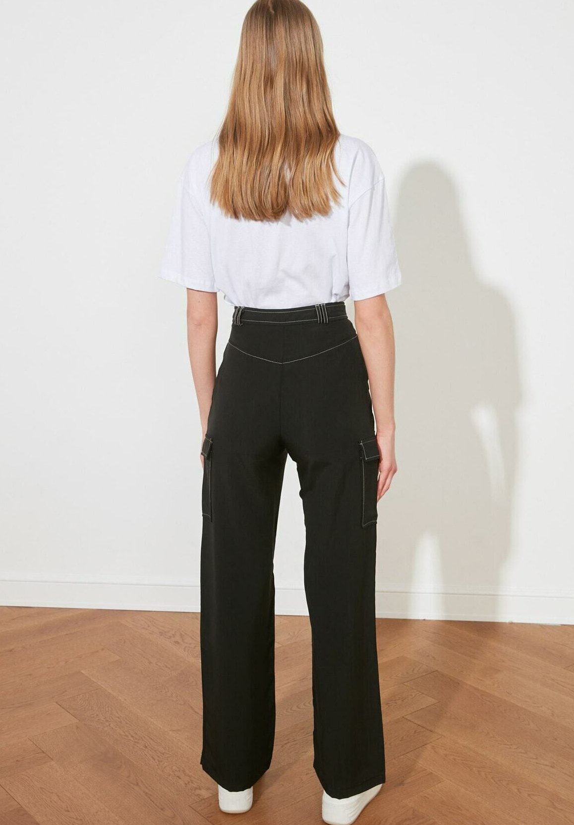 Trendyol Pantaloni - black/nero - Zalando.it