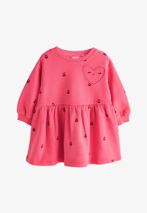 Next, REGULAR FIT - Jurk - pink hearts