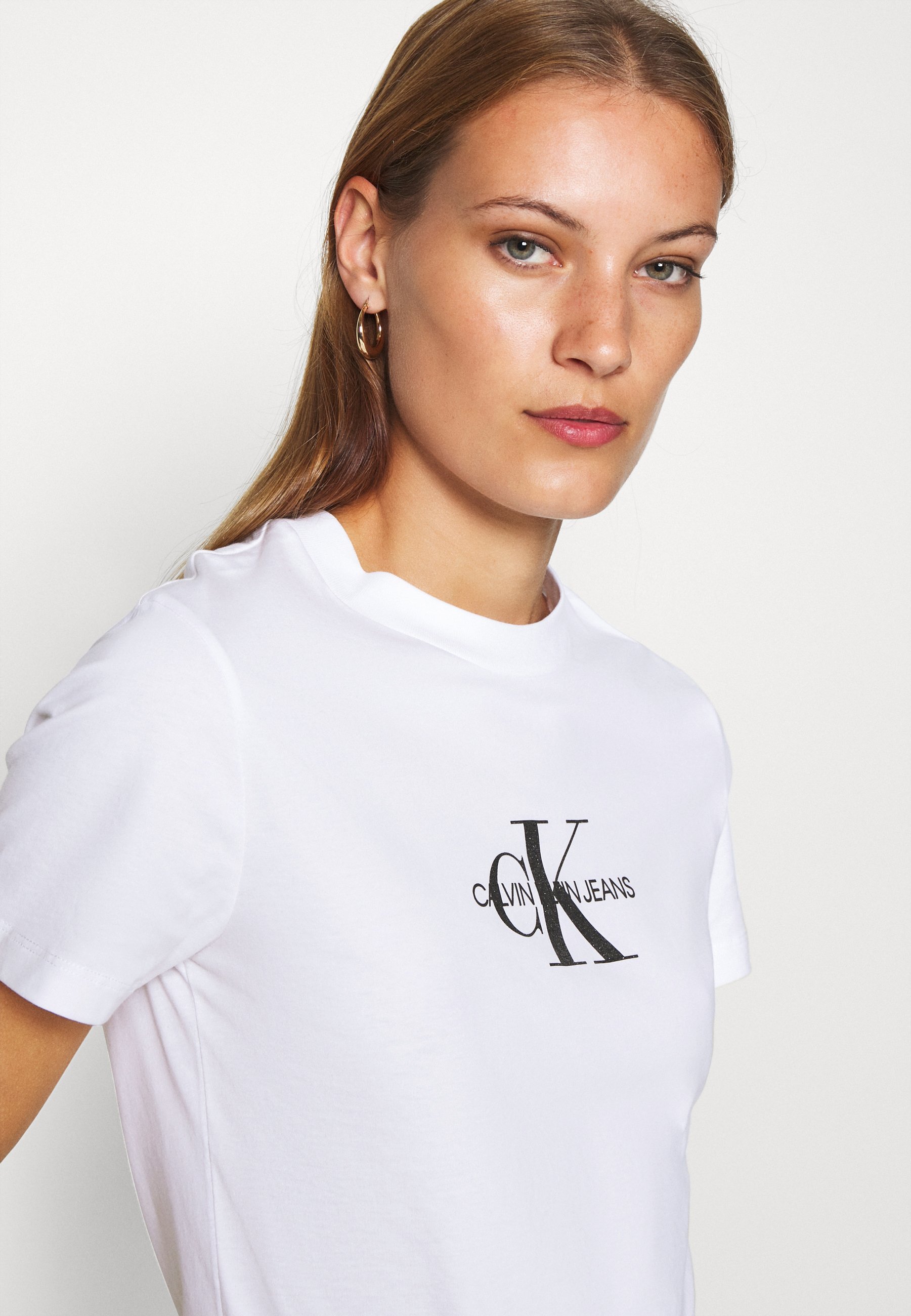 calvin klein t shirt vit