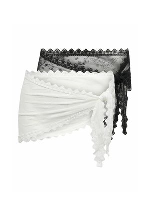 ONLY Carmakoma SCHAL CARALINE 2-PACK SCHAL - Sjal / Tørklæder - black