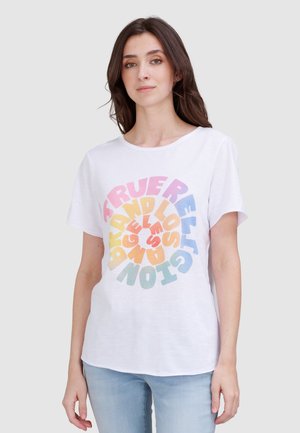Print T-shirt - white