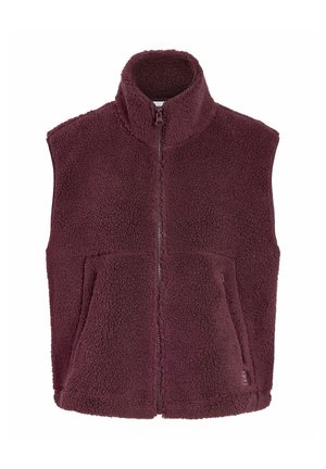 Noisy May, NMMASEY SHORT TEDDY VEST FWD NOOS - Veste sans manches - fig
