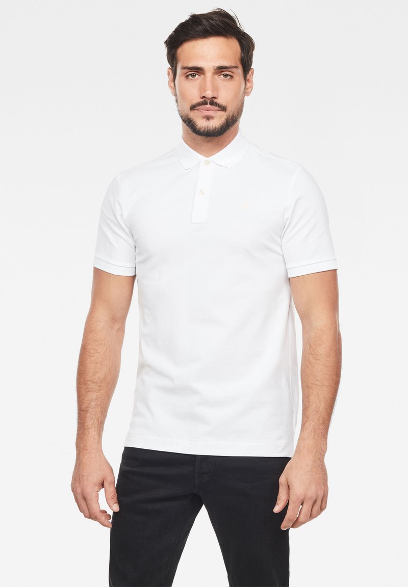 G-Star - DUNDA SLIM - Poloshirt - white, Vergrößern