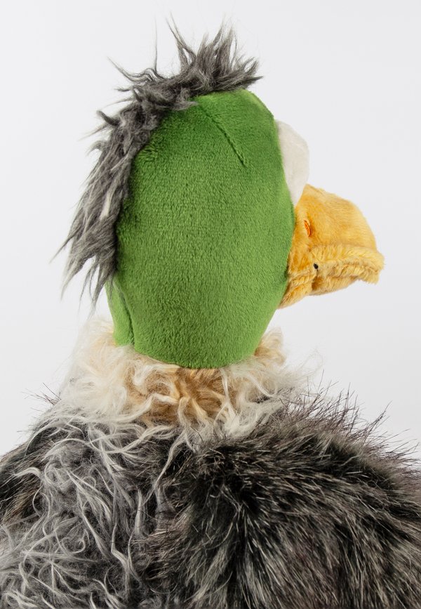 Kuscheltier – grün anthrazit gelb