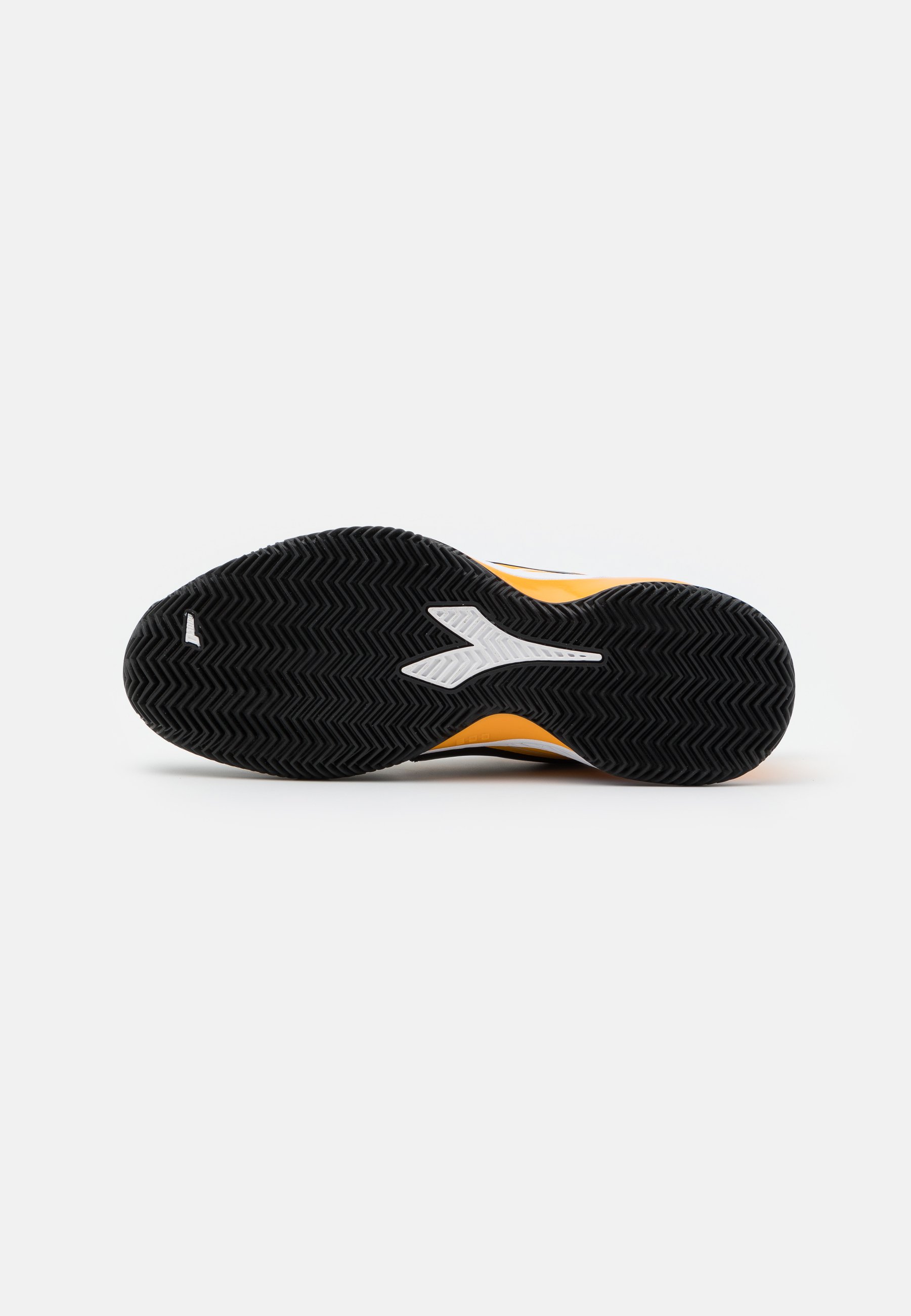 Diadora SPEED BLUSHIELD 5 CLAY - Clay court tennis shoes -  saffron/black/quiet shade/dark yellow - Zalando.de