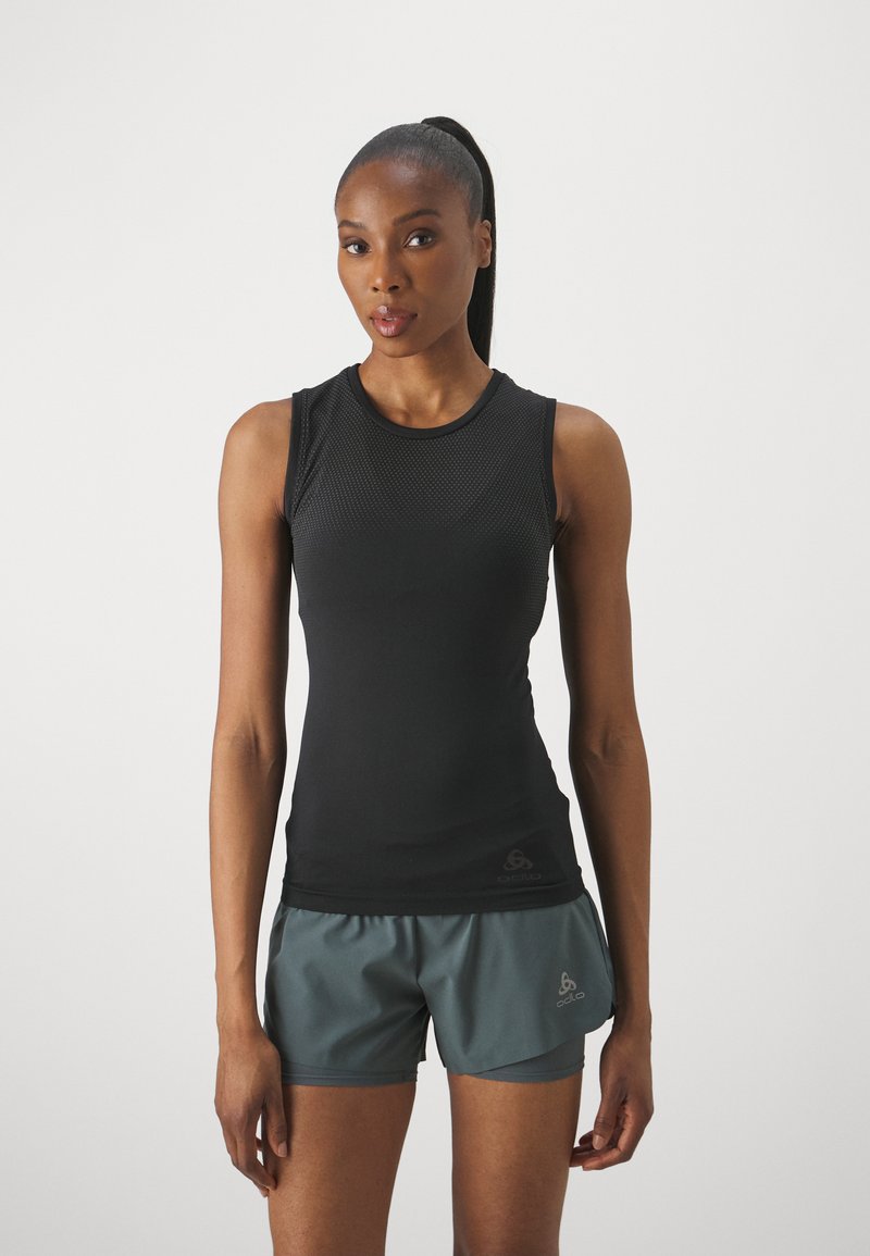 ODLO - CREW NECK SINGLET PERFORMANCE LIGHT - Top - black, Ingrandire