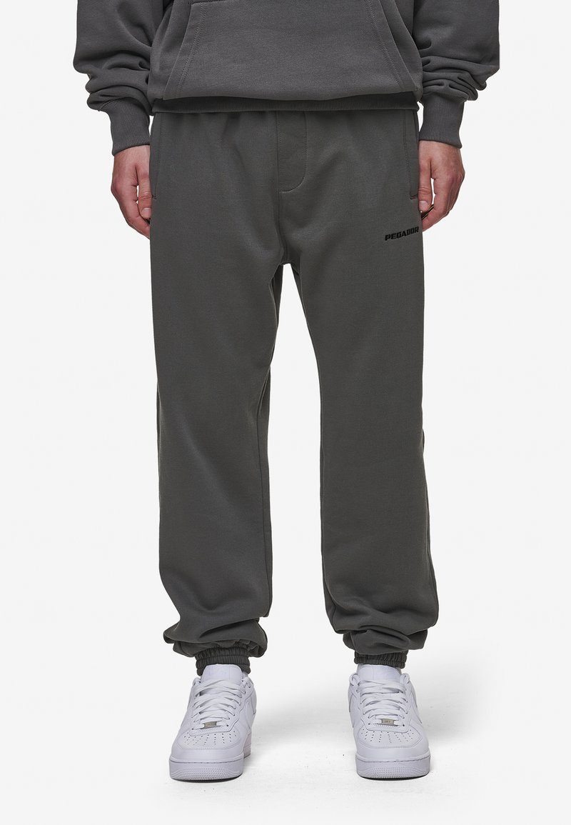 Pegador LOGO JOGGER - Tréningruha alsók - washed anthracite