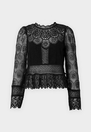 Sea LAINEY EMBROIDERY - Bluză - black