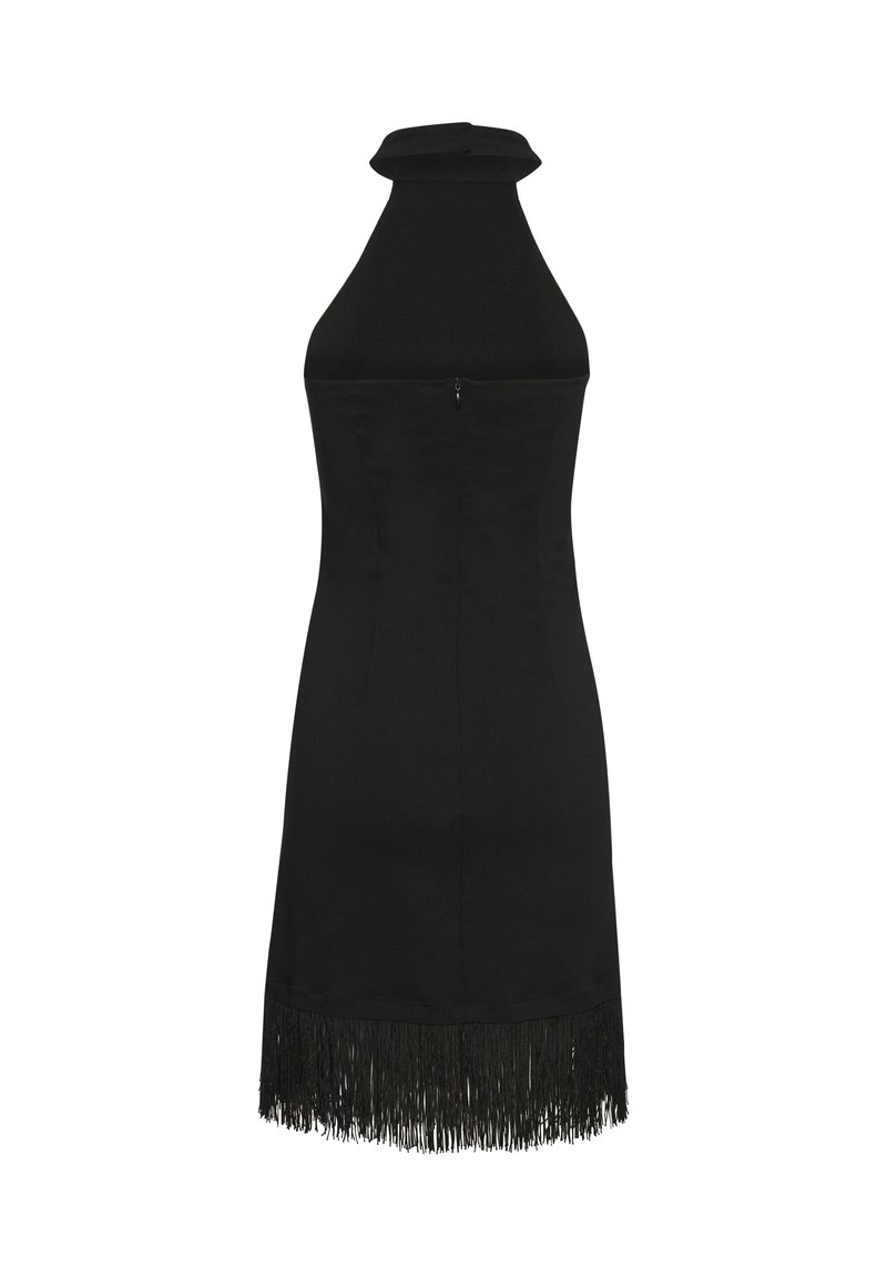 long black dress summer Summerlin Lace Maxi Dress - Black Sundress main image 1