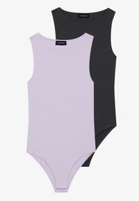 2 PACK - Viršus - gray/pastel lilac