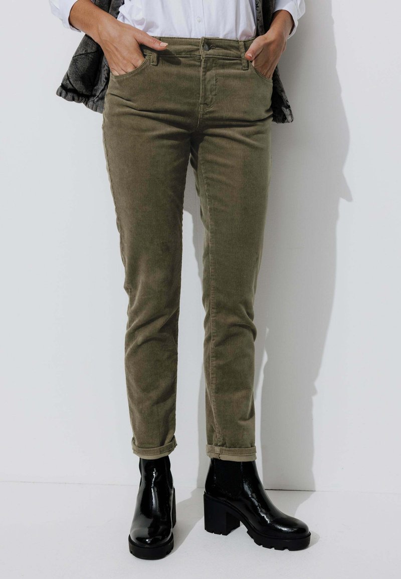 Promod LUCIEN - Pantalon classique - kaki