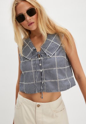 Free People WAITING FOR ME  - Top - navy