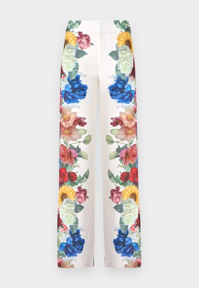 Alice + Olivia ANDREW BOOTCUT SLIM PANT - Kalhoty - off white