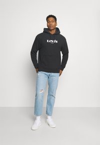 Levi's® RELAXED GRAPHIC - Felpa con cappuccio - caviar