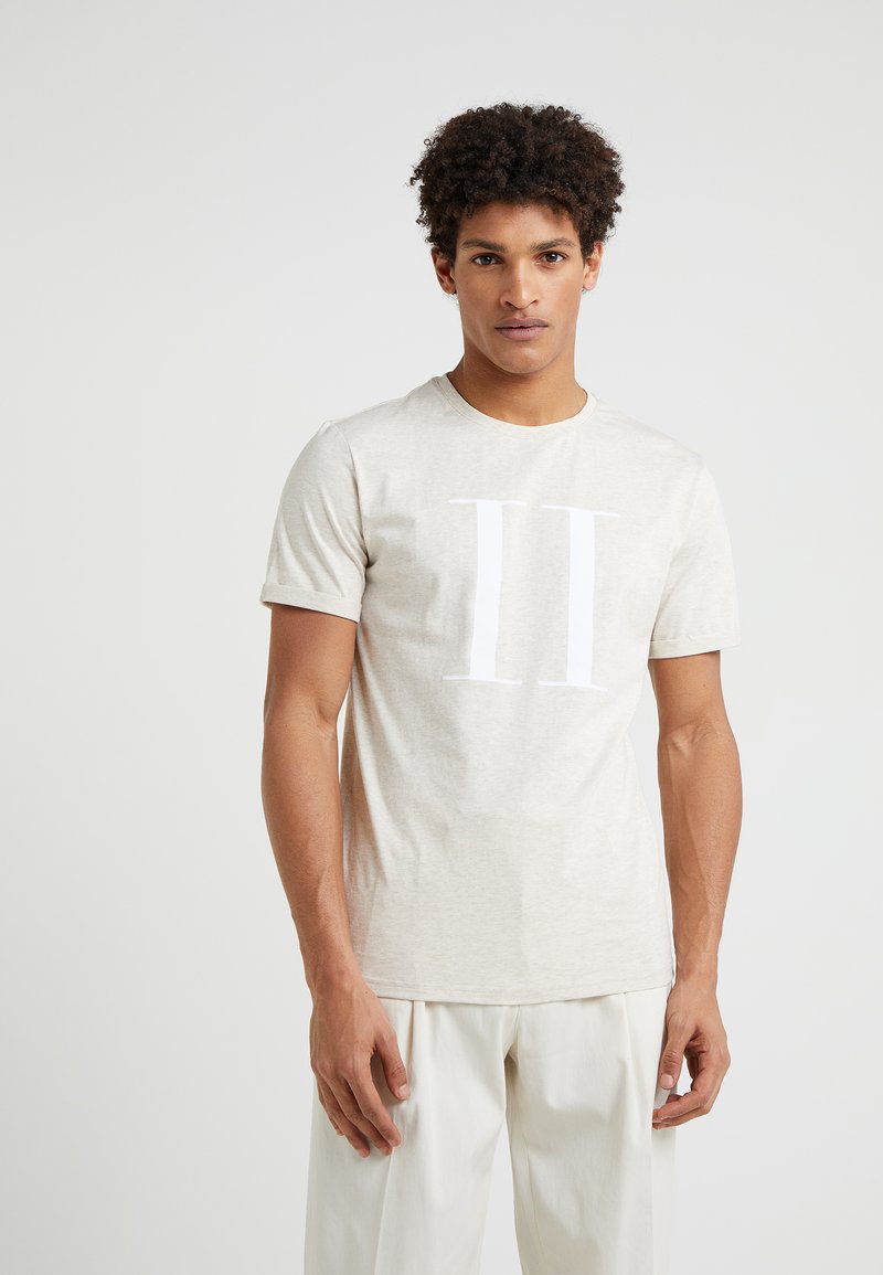 Les Deux ENCORE T-SHIRT - Printtipaita - beige