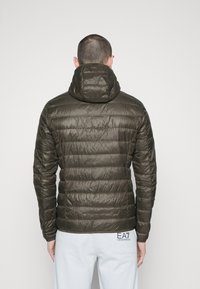 EA7 Emporio Armani JACKET - Páperová bunda - dark grey