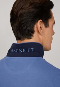 Hackett London SLIM FIT LOGO - Polotričko - eton blue