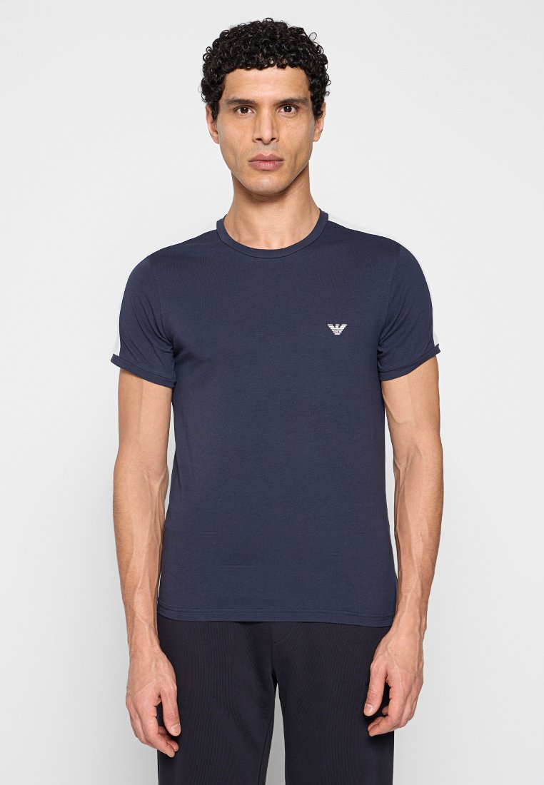Emporio Armani T-shirt basic blauw