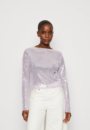 Gina Tricot SILVANA - Μπλούζα με μακριά μανίκια - orchid hush