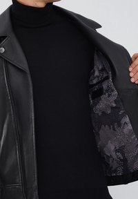 Derimod Giacca di pelle - black