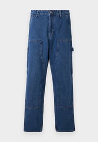 ONSFADE LOOSE CARPENTER - Calças de ganga de carpinteiro - dark blue denim