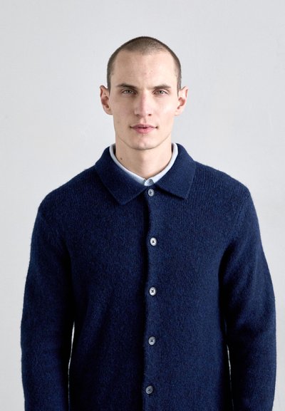NN.07 CARDIGAN  - Casaco de malha - dark blue