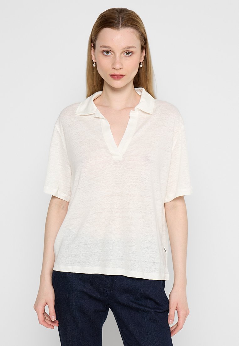 Ecoalf Poloshirt crème Ecoalf Poloshirt crème